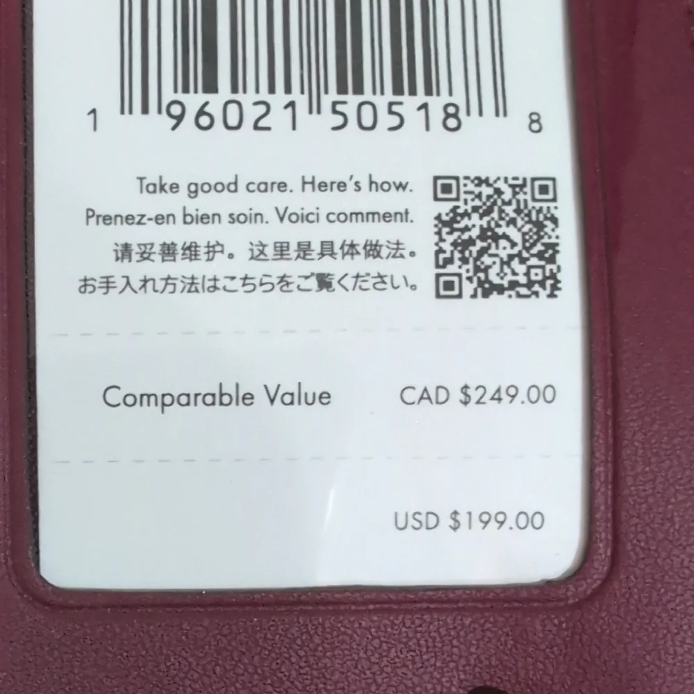 Kate Spade Burgandy Wallet